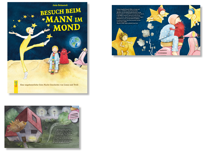 Besuch beim Mann im Mond